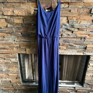 Chic Anthropologie/The Addison Story Navy Maxi Dress